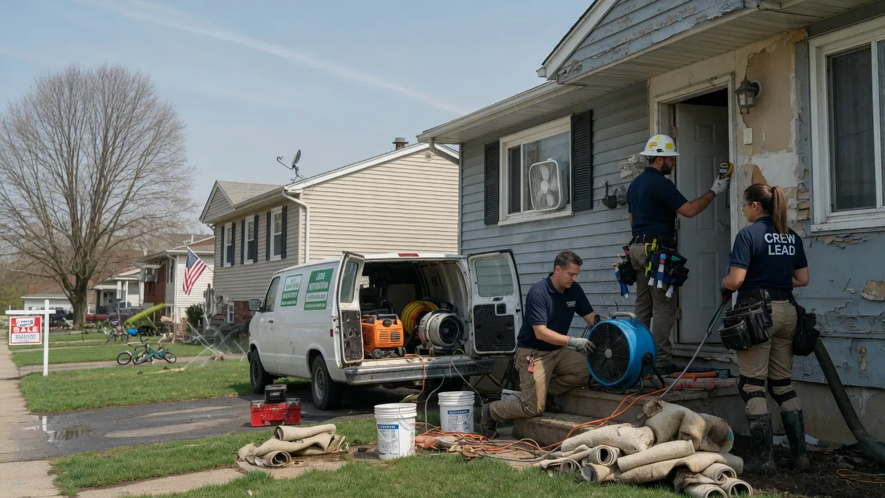 Flood Cleanup in Carrier Mills, IL near me